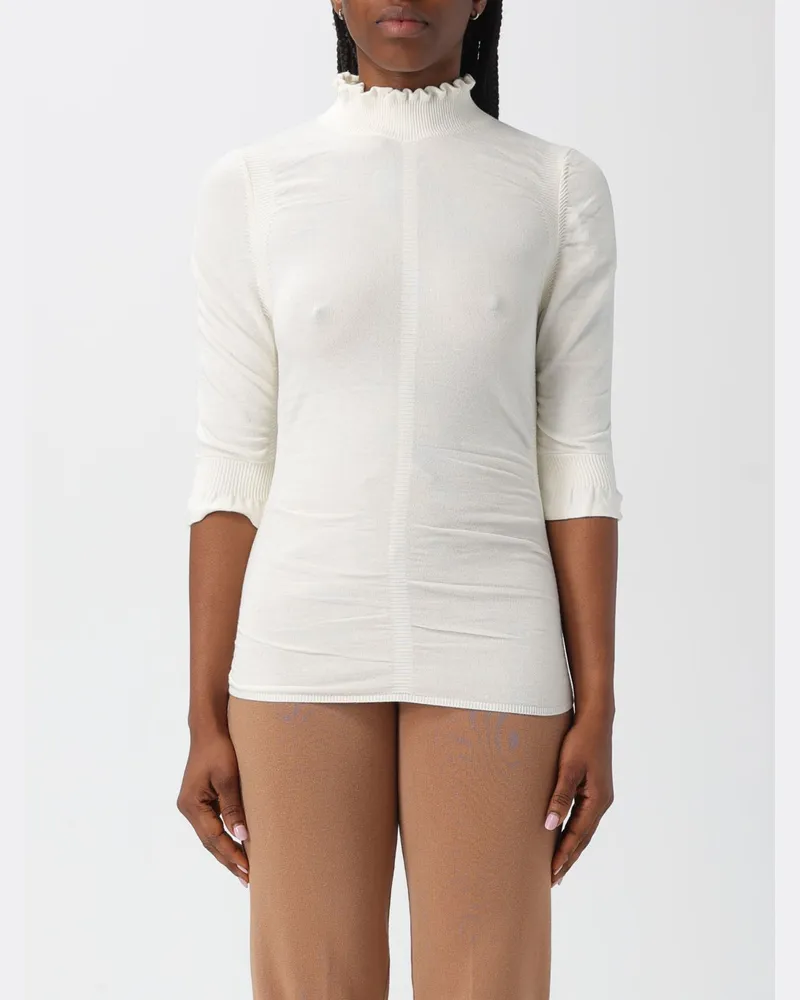 Twin-Set Top damen Weiß
