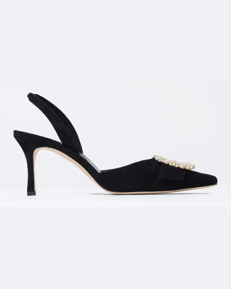 Manolo Blahnik Schuhe damen Schwarz