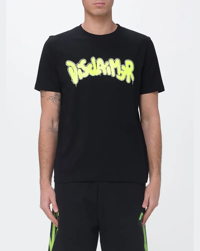 DISCLAIMER T-shirt herren Schwarz