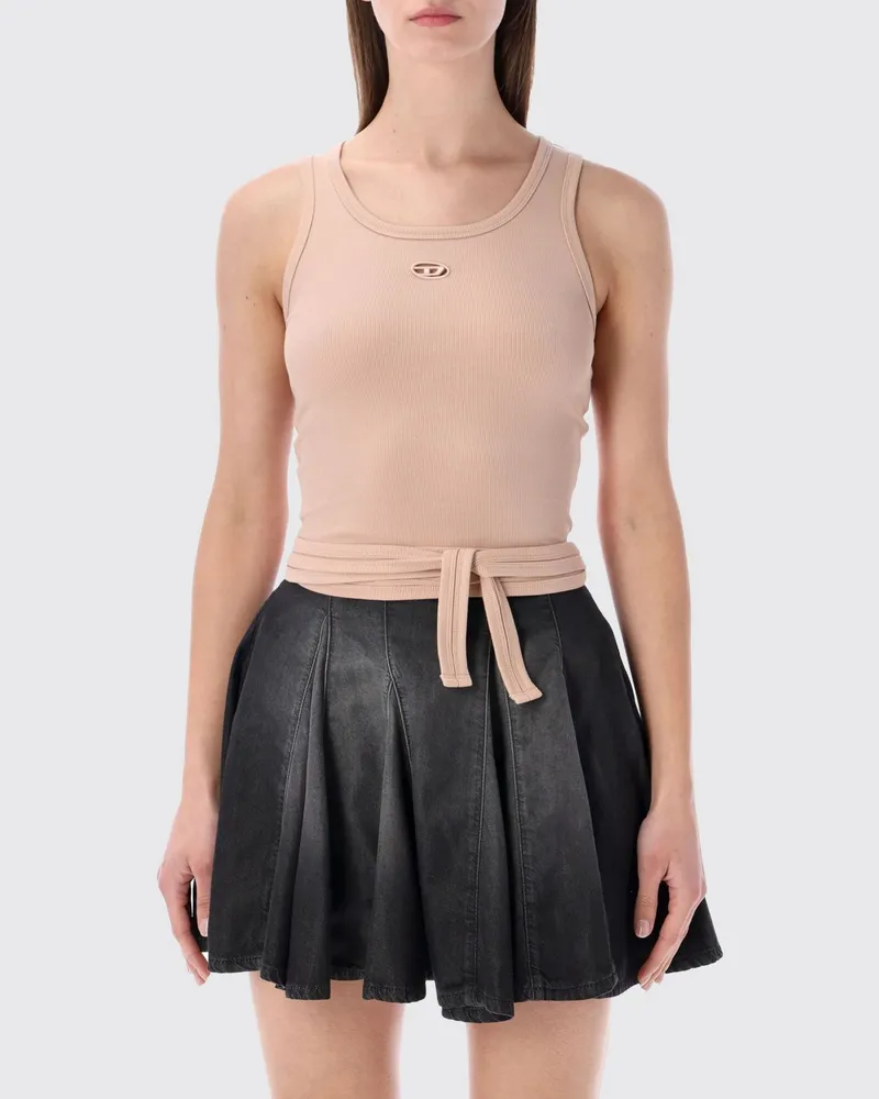 Diesel Top damen Leder