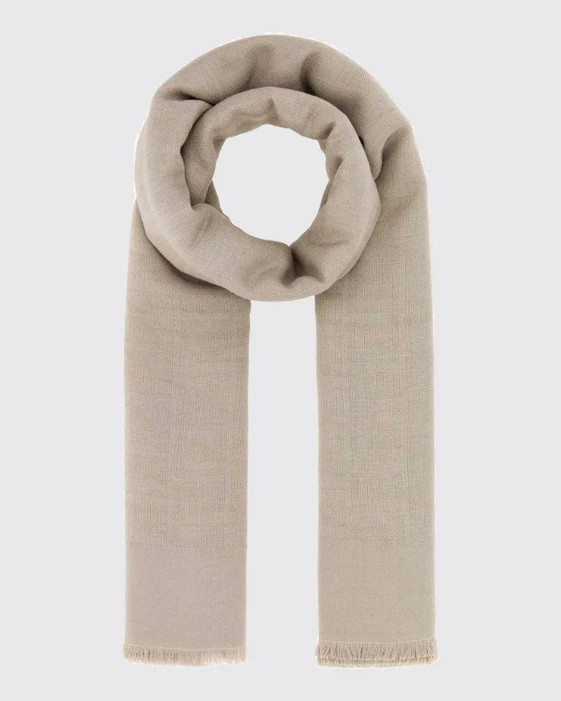 Fendi Schal damen Taubengrau