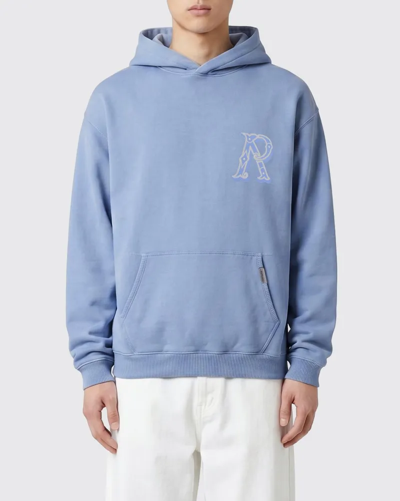REPRESENT Baumwoll-Kapuzenpullover Blau