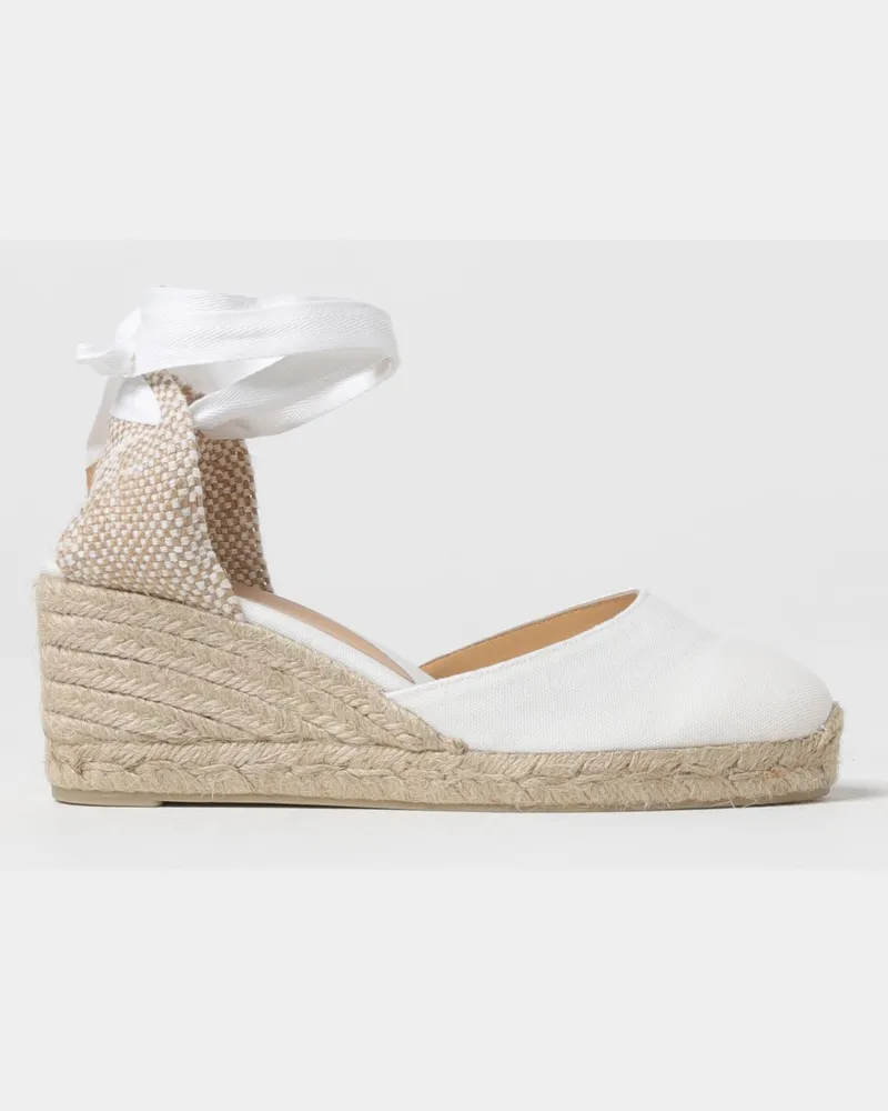 Castañer Keilabsatz schuhe damen Weiß