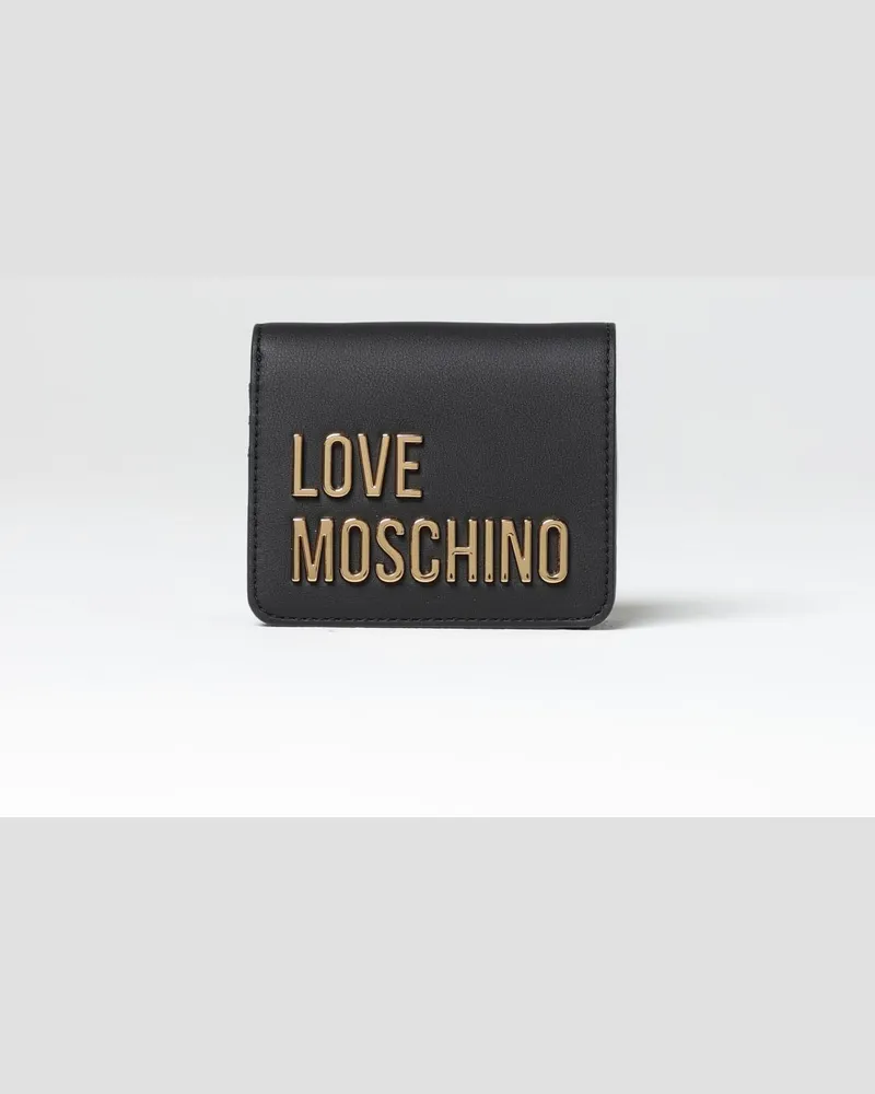 Moschino Geldbeutel damen Gold