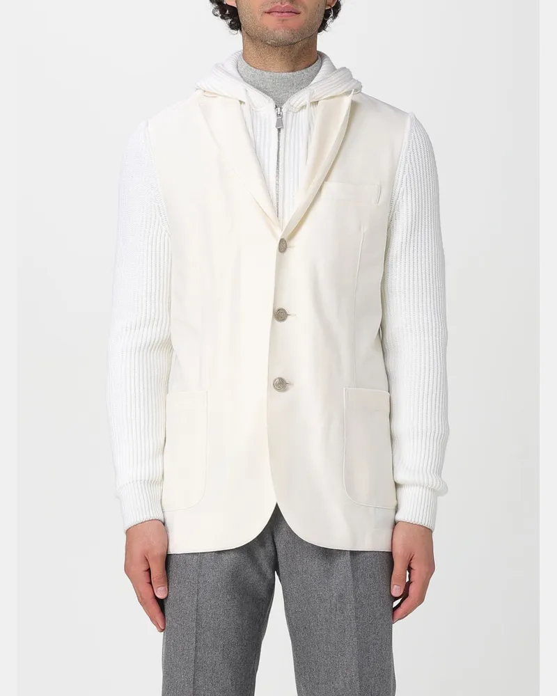 Eleventy Blazer herren Ivory