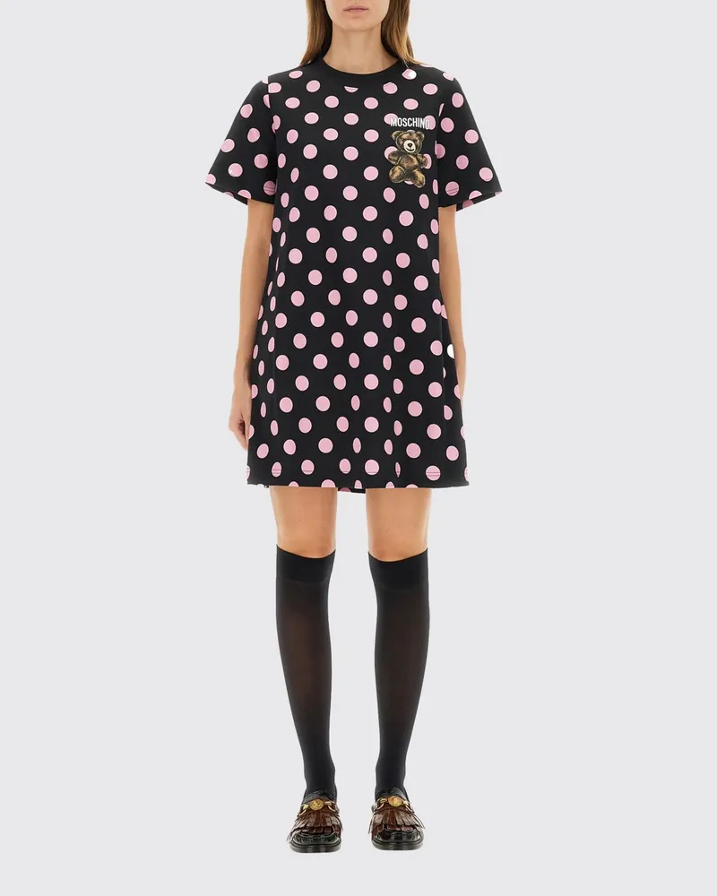 Moschino Kleider damen Schwarz