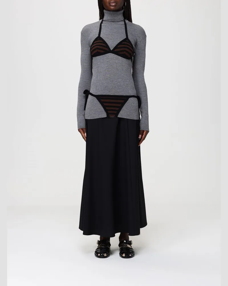 Moschino Pullover damen Grau