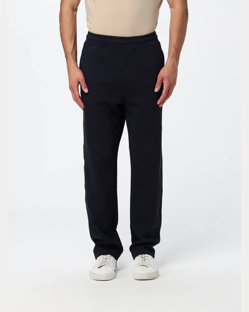 K-Way Jersey-Jogginghose mit elastischem Bund und schrägen Taschen Blau