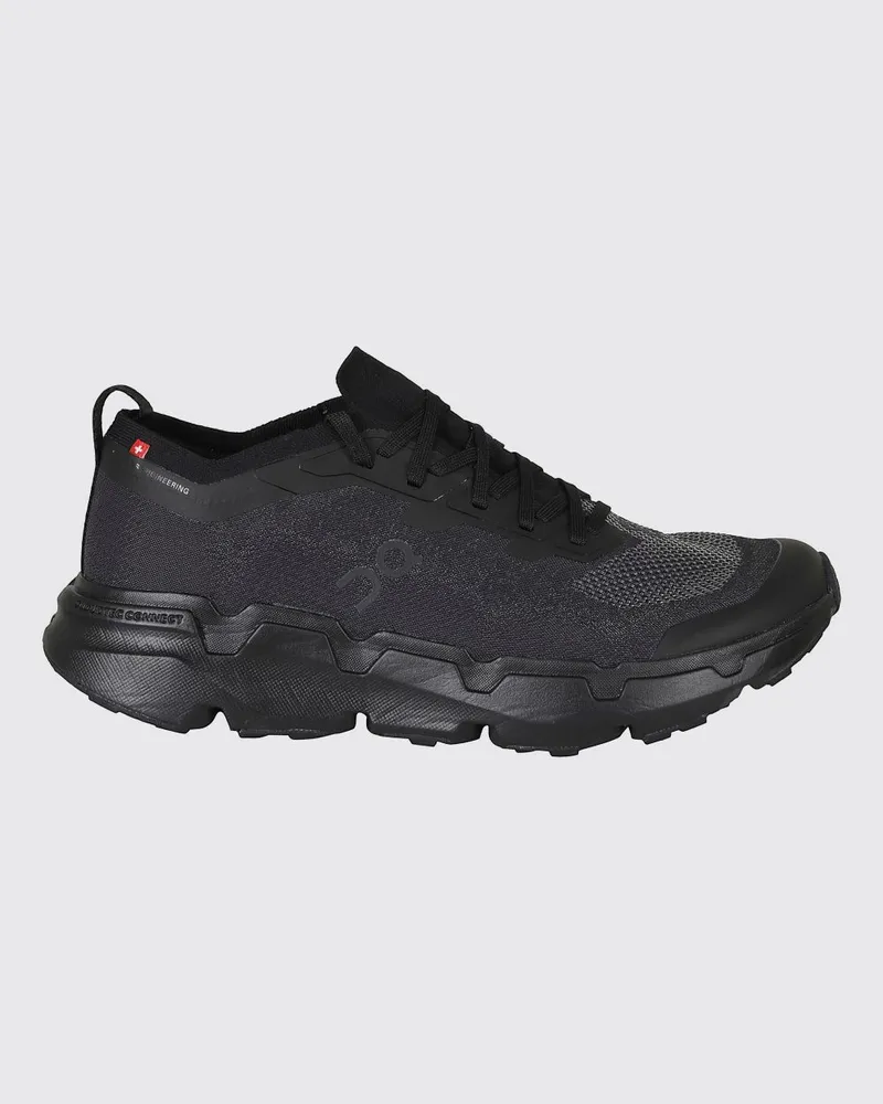 ON Leichte und atmungsaktive Cloudsoma Polyester-Sneakers Schwarz
