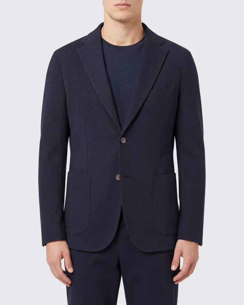 Eleventy Jacke herren Blau