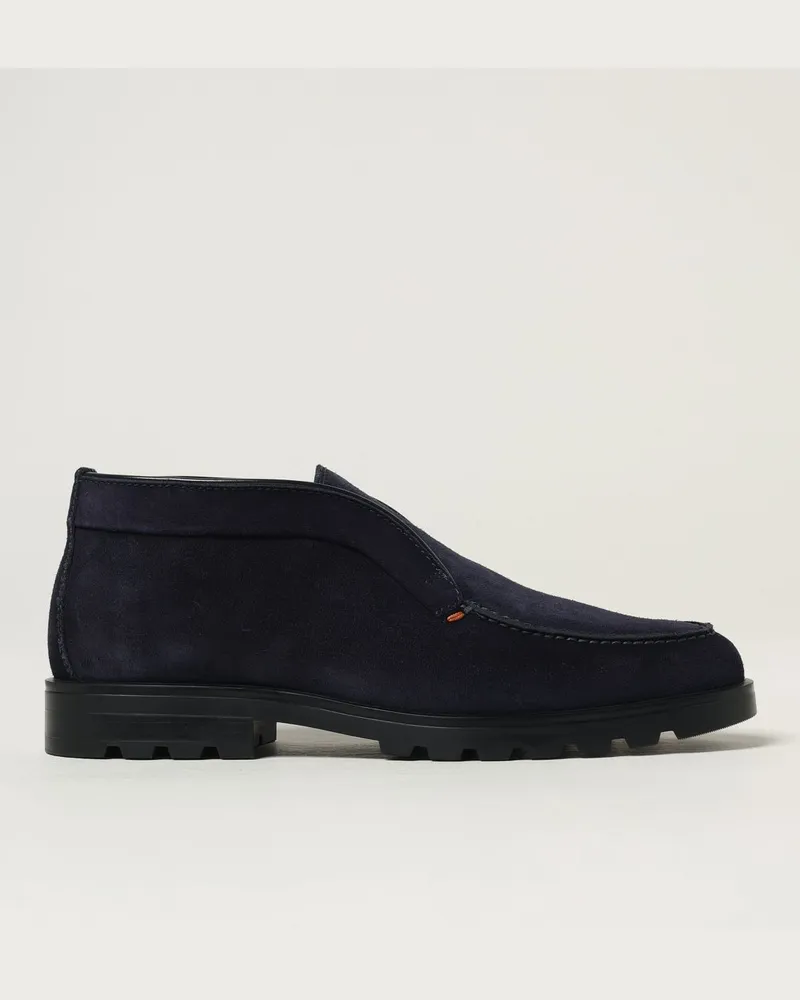 Santoni Mokassins herren Blau