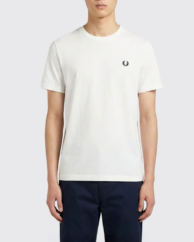 Fred Perry T-shirt herren Weiß