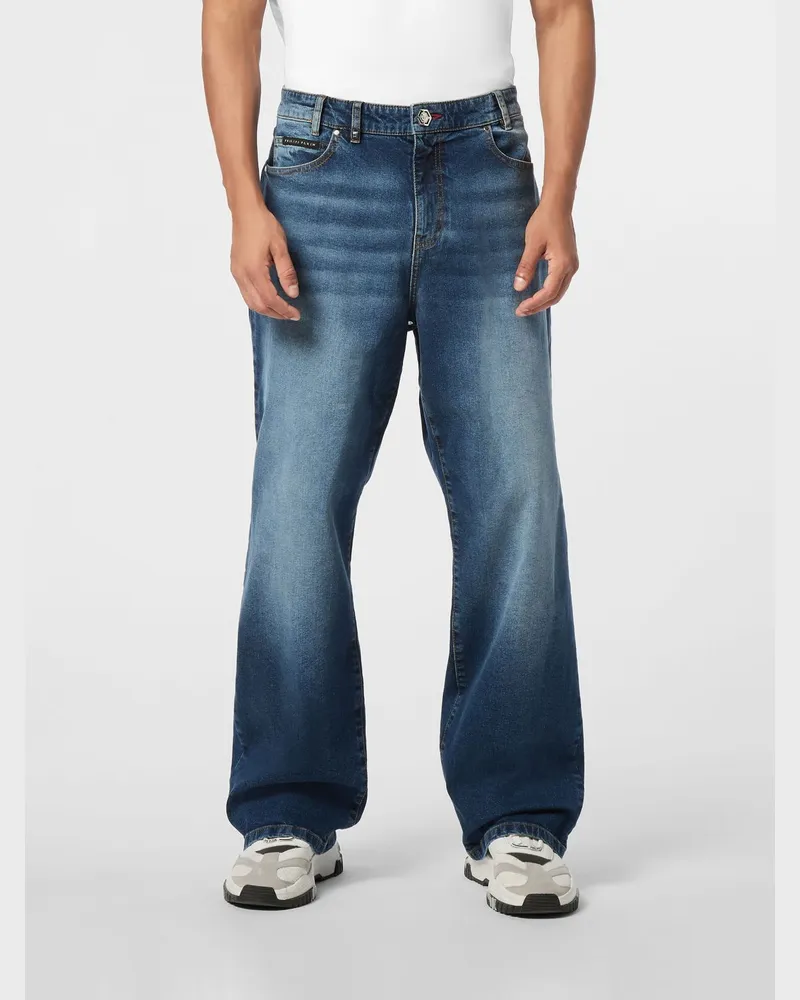 Philipp Plein Baumwolldenim Jeans Denim