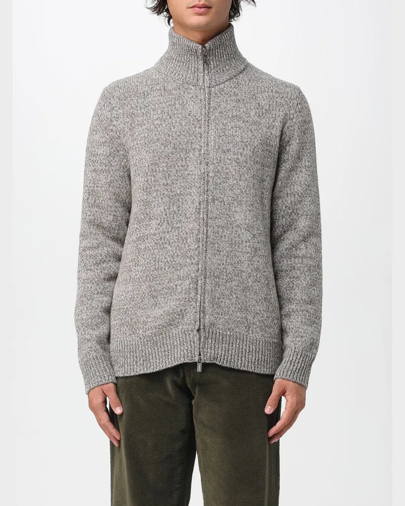 BARENA Pullover herren Taubengrau
