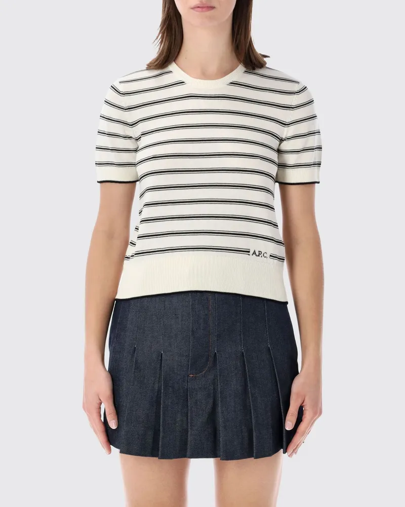 A.P.C. Pullover damen Ecru