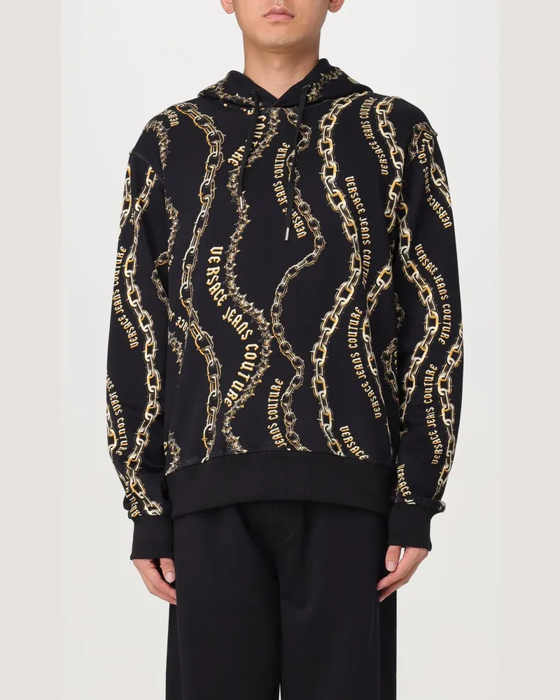 Versace Jeans Sweatshirt herren Schwarz