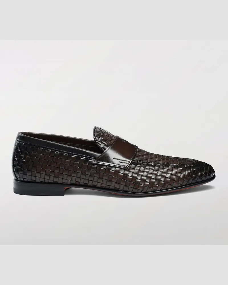 Santoni Mokassins herren Braun