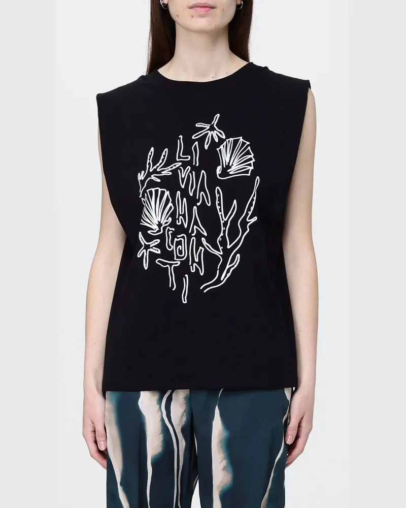 Liviana Conti T-shirt damen Schwarz