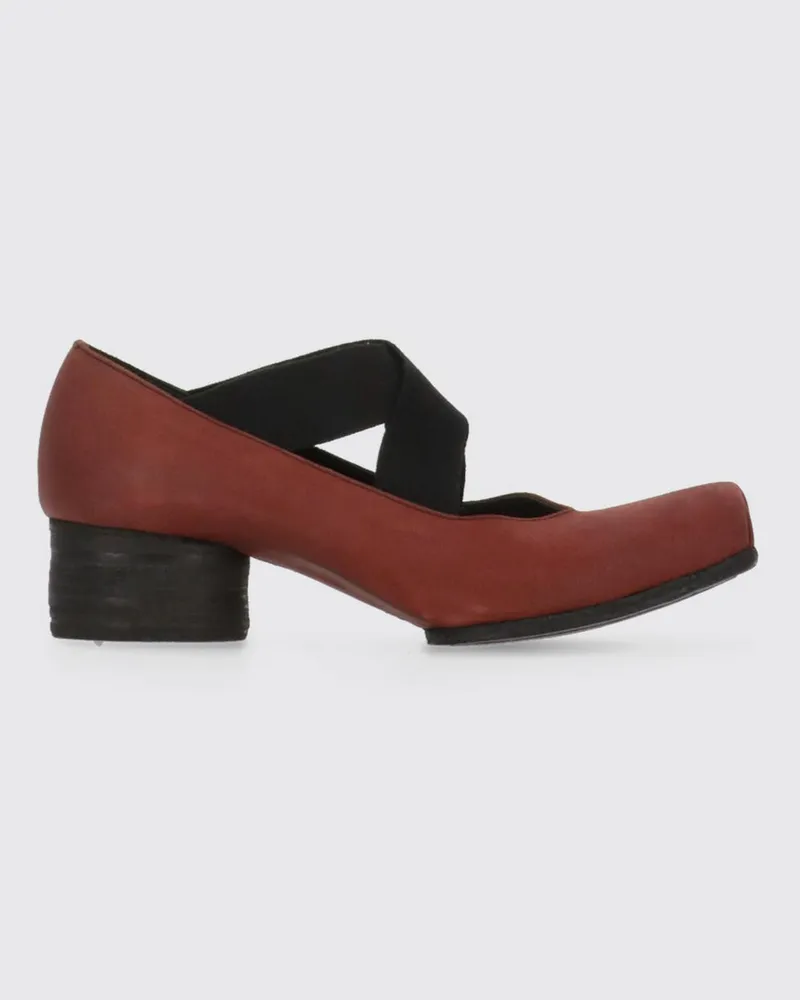 Uma Wang Schuhe damen Burgunderrot