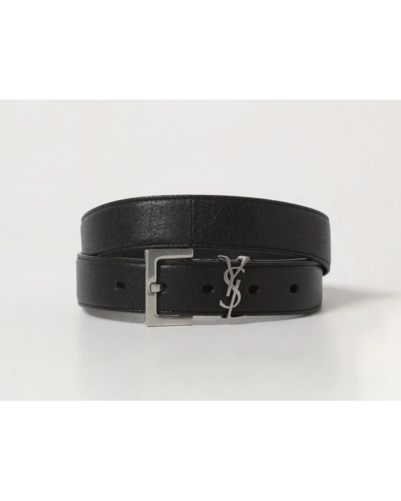 Saint Laurent Grtel herren Schwarz