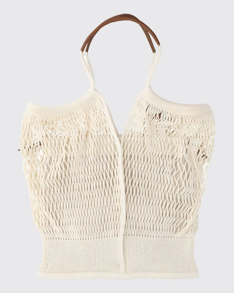 HEREU Schultertasche damen Beige