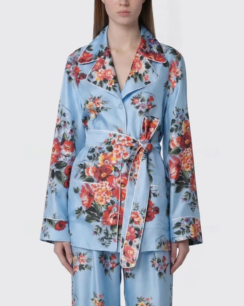 Dolce & Gabbana Hemdbluse damen Dolce & Gabbana Blau