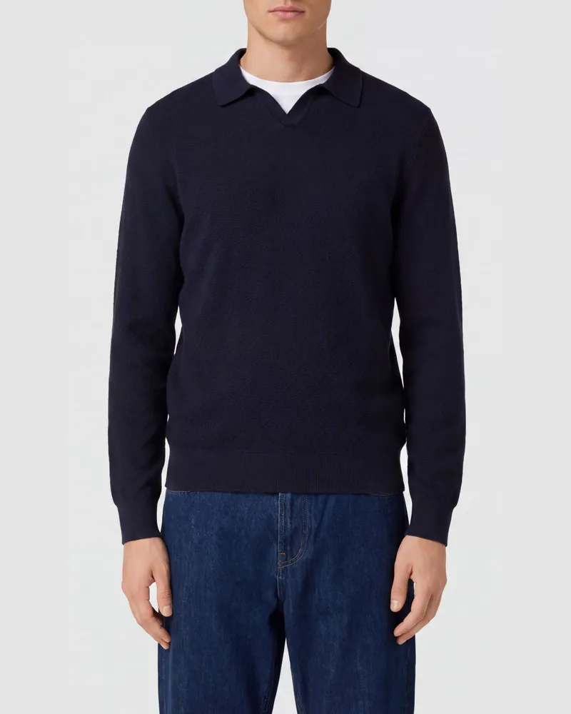 HUGO BOSS Pullover herren Blau