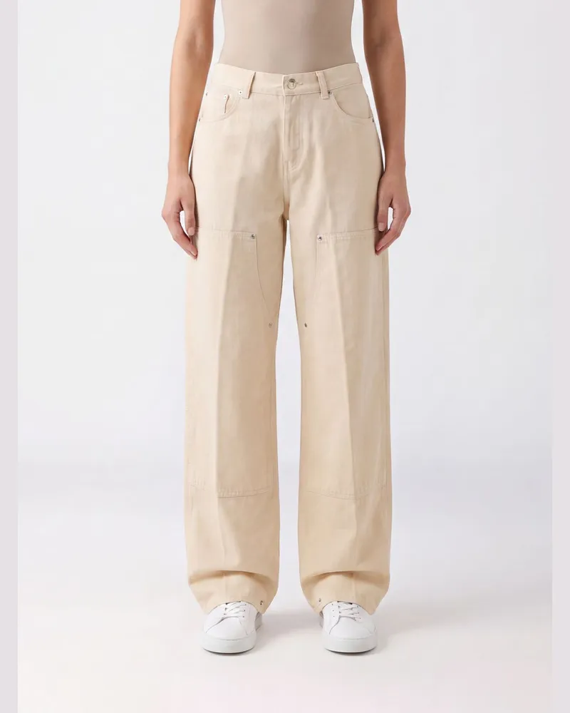 Haikure Wide-Leg-Jeans Legacy Norm von mit hohem Bund aus Baumwolldenim Weiß