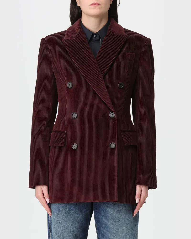 Brunello Cucinelli Jacke damen Weinrot