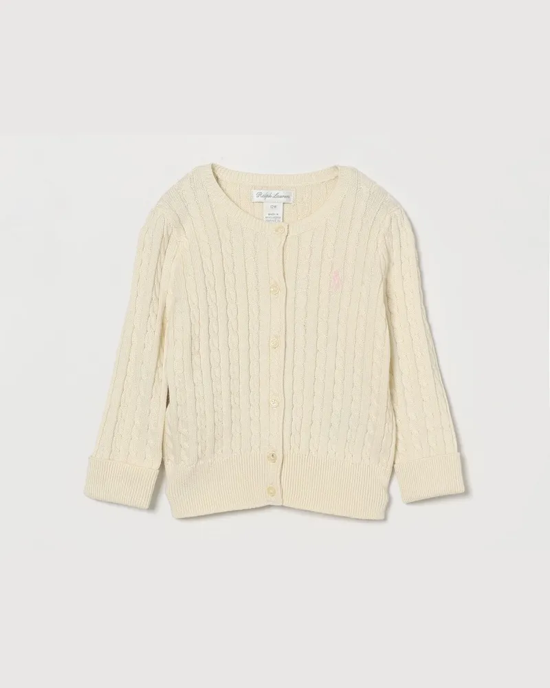 Ralph Lauren Baumwollcardigan Yellow