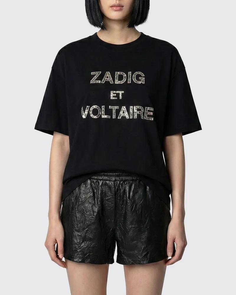 Zadig & Voltaire T-shirt damen Zadig & Voltaire Schwarz