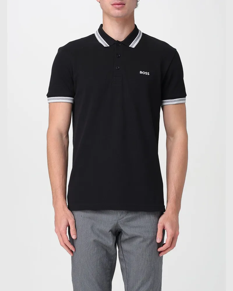 HUGO BOSS Polo herren Schwarz