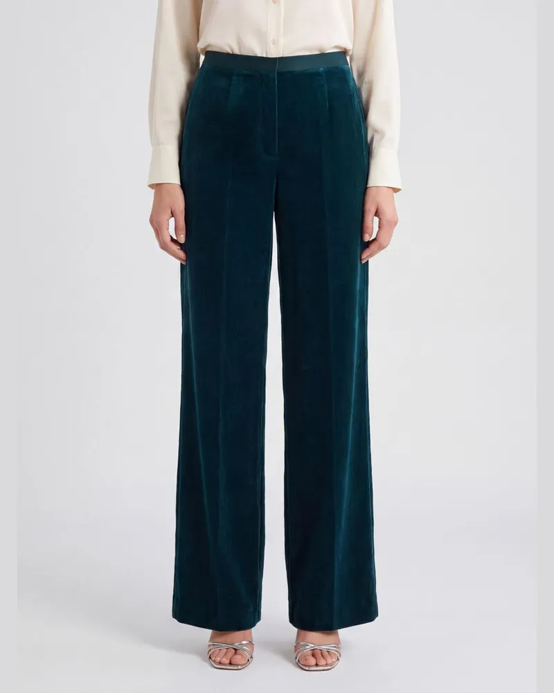 forte_forte Hose damen Grün