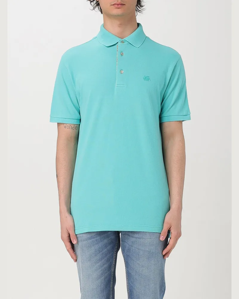 Etro Polo herren Blau