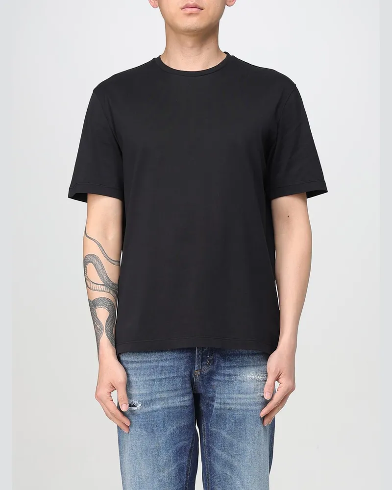 Roberto Collina T-shirt herren Schwarz