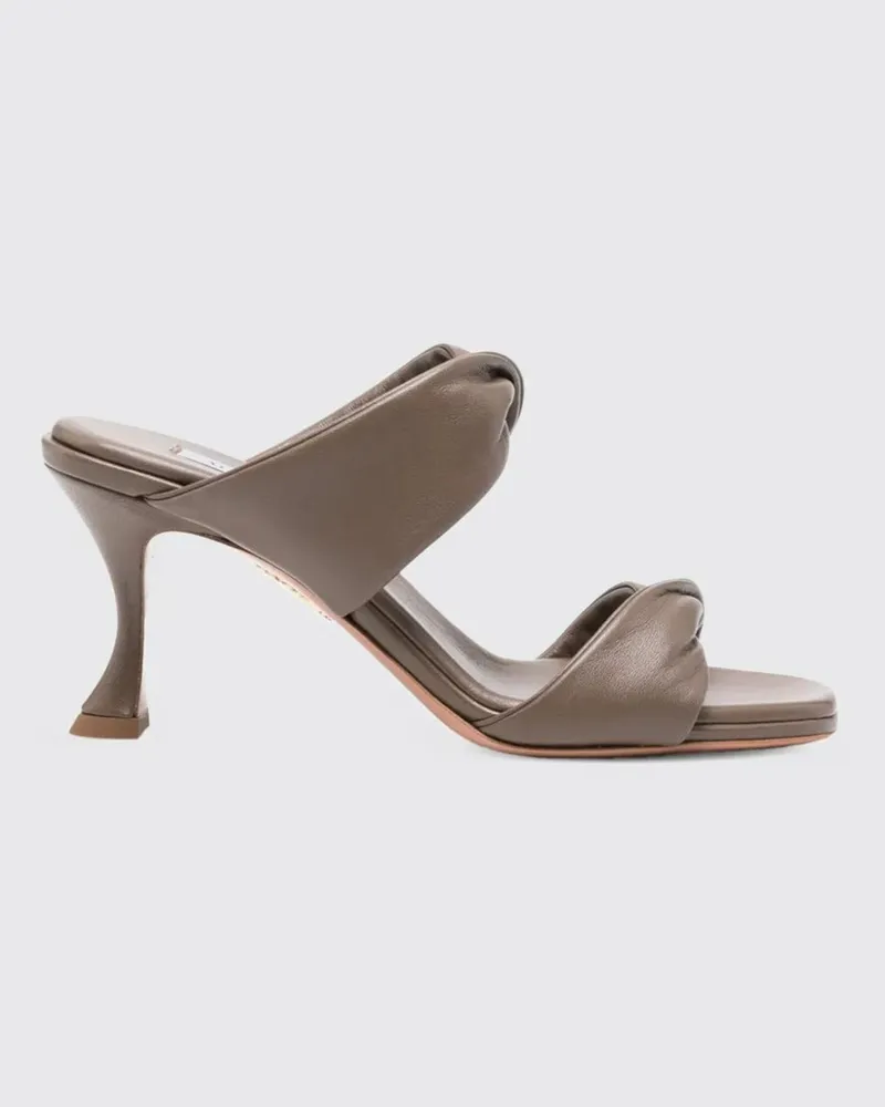 Aquazzura Sandalen mit absatz damen Grau