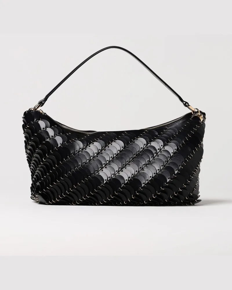 Paco Rabanne Schultertasche damen Schwarz