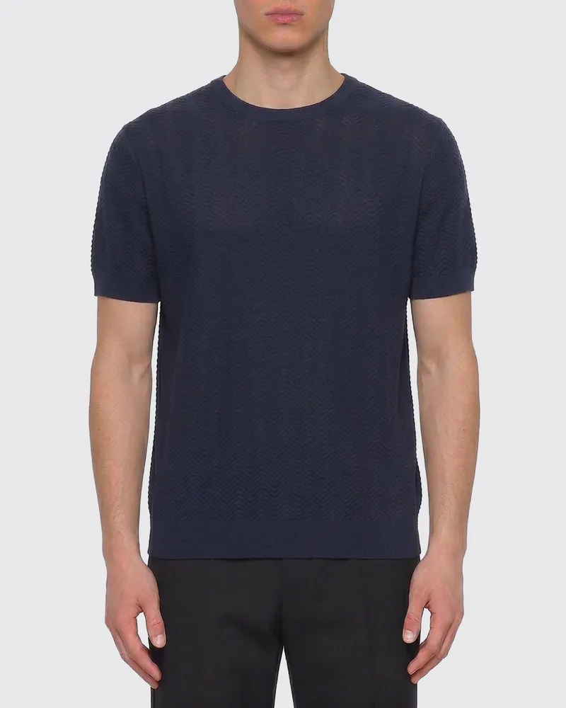 Giorgio Armani Pullover herren Blau