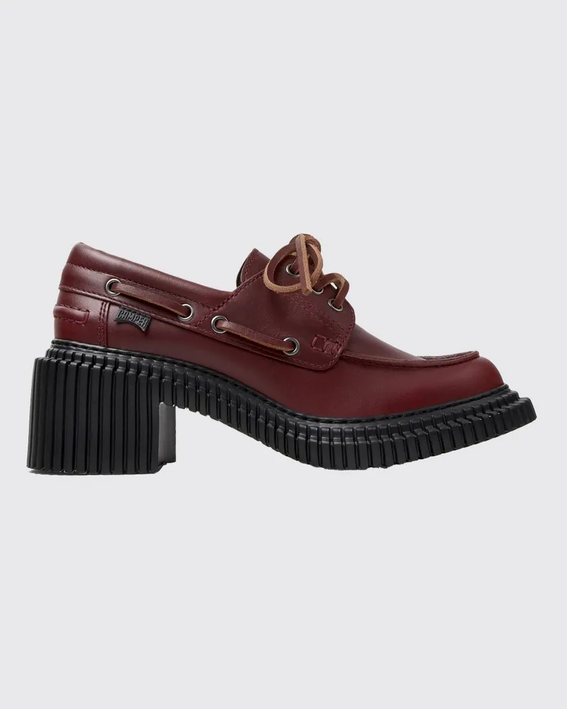 Camper Schuhe damen Burgunderrot