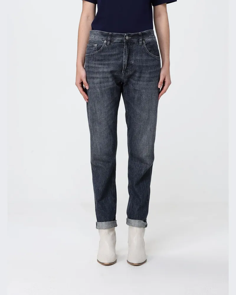 Dondup Slim Fit Jeans aus Baumwolldenim Blau