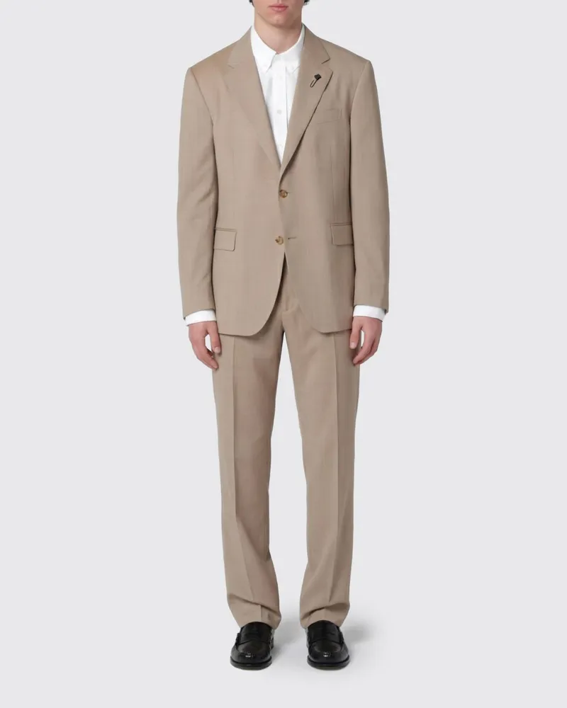 LARDINI Anzug herren Beige