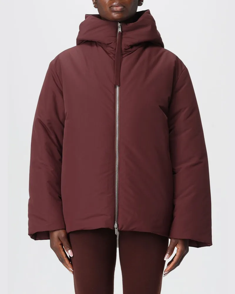 Jil Sander Jacke damen Burgunderrot