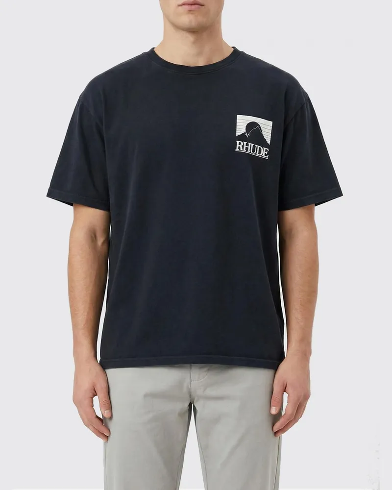 RHUDE T-shirt herren Schwarz
