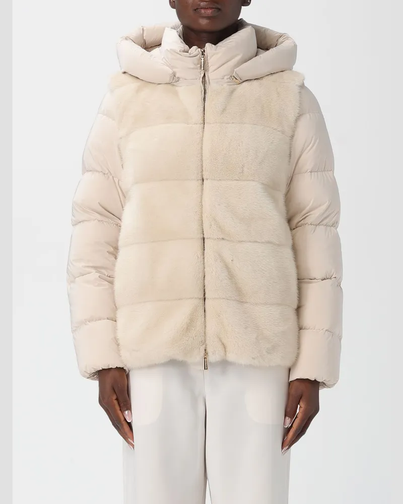 MOORER Jacke damen Weiß