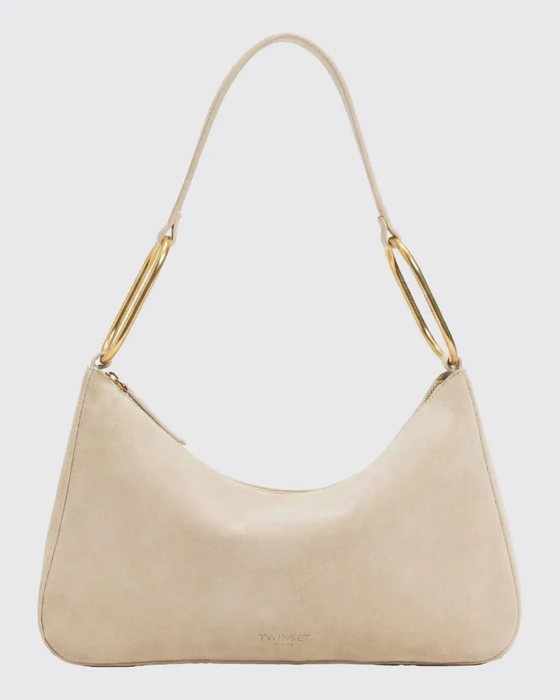 Twin-Set Schultertasche damen Sand