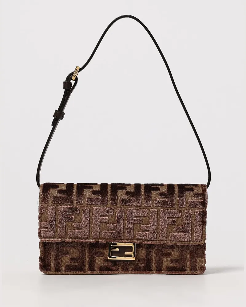 Fendi Schultertasche damen Braun