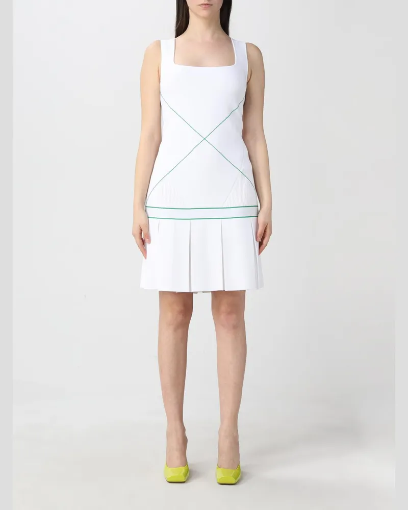 Bottega Veneta Salon 03 Kleid aus Viskosegemisch Weiß