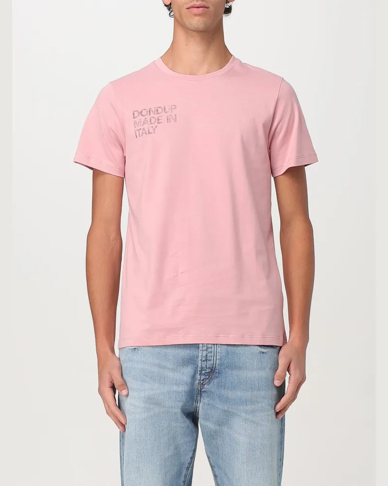 Dondup T-shirt herren Pink