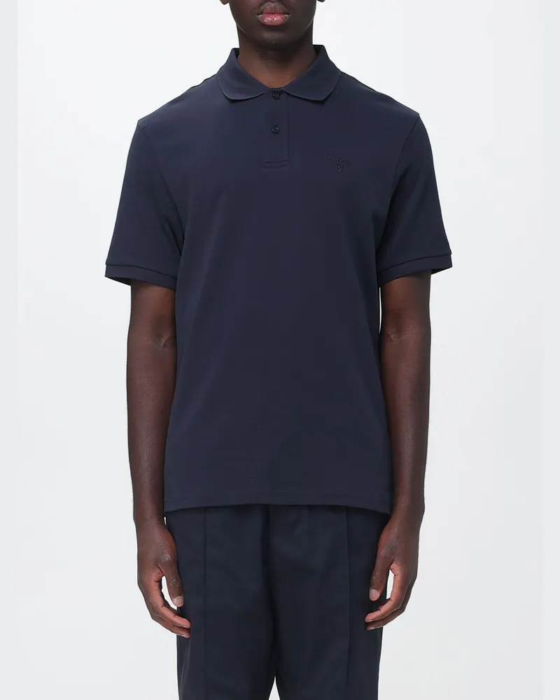 Barbour Baumwoll-Polohemd Navy