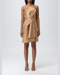 Alberta Ferretti Kleid Beige